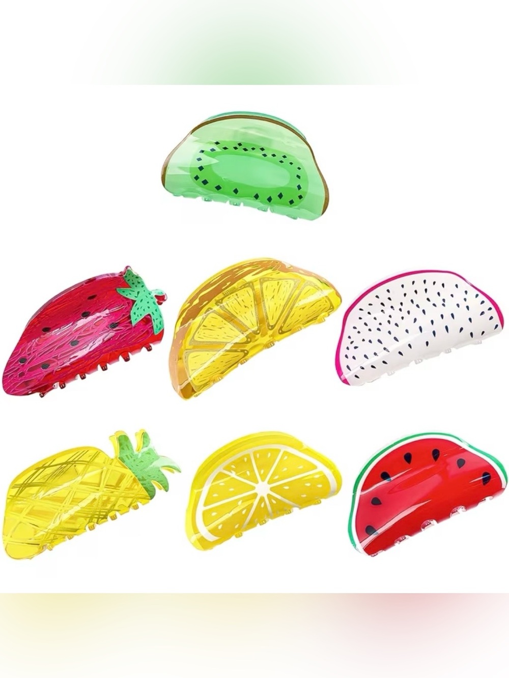 Fruit Claw Hair Clip - pick 1 (buy now)